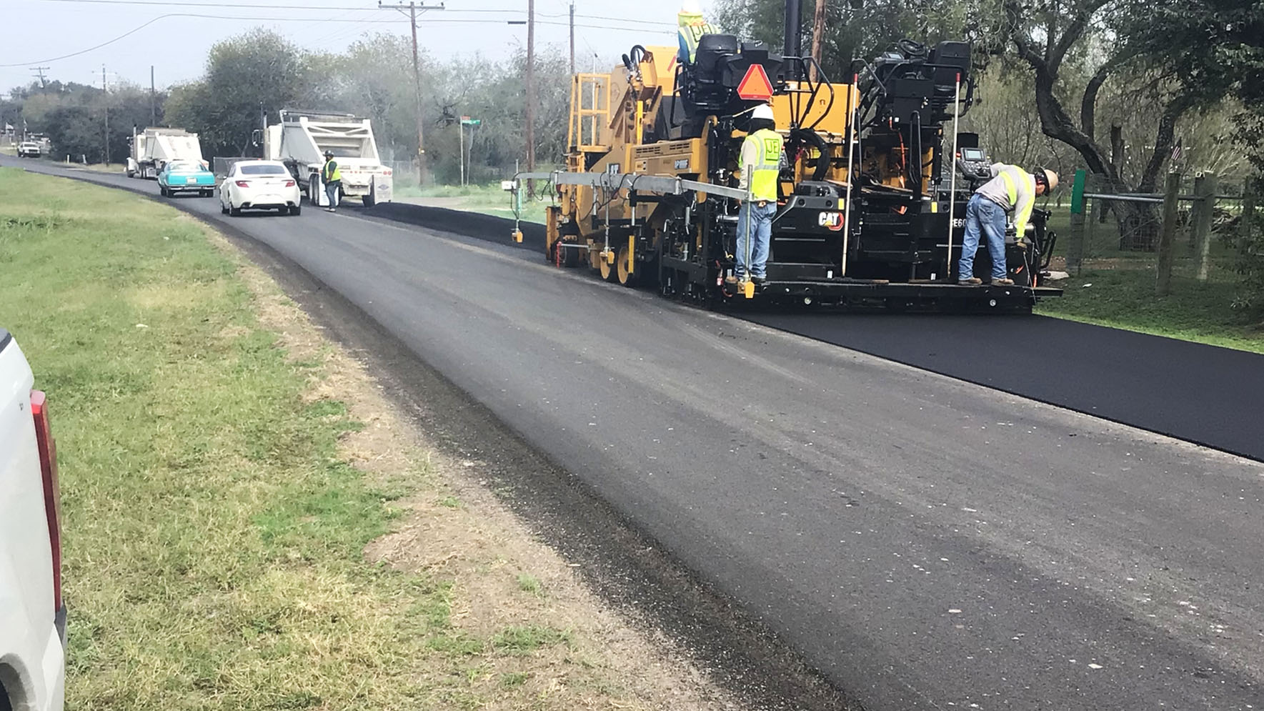 nueces county roads je construction project